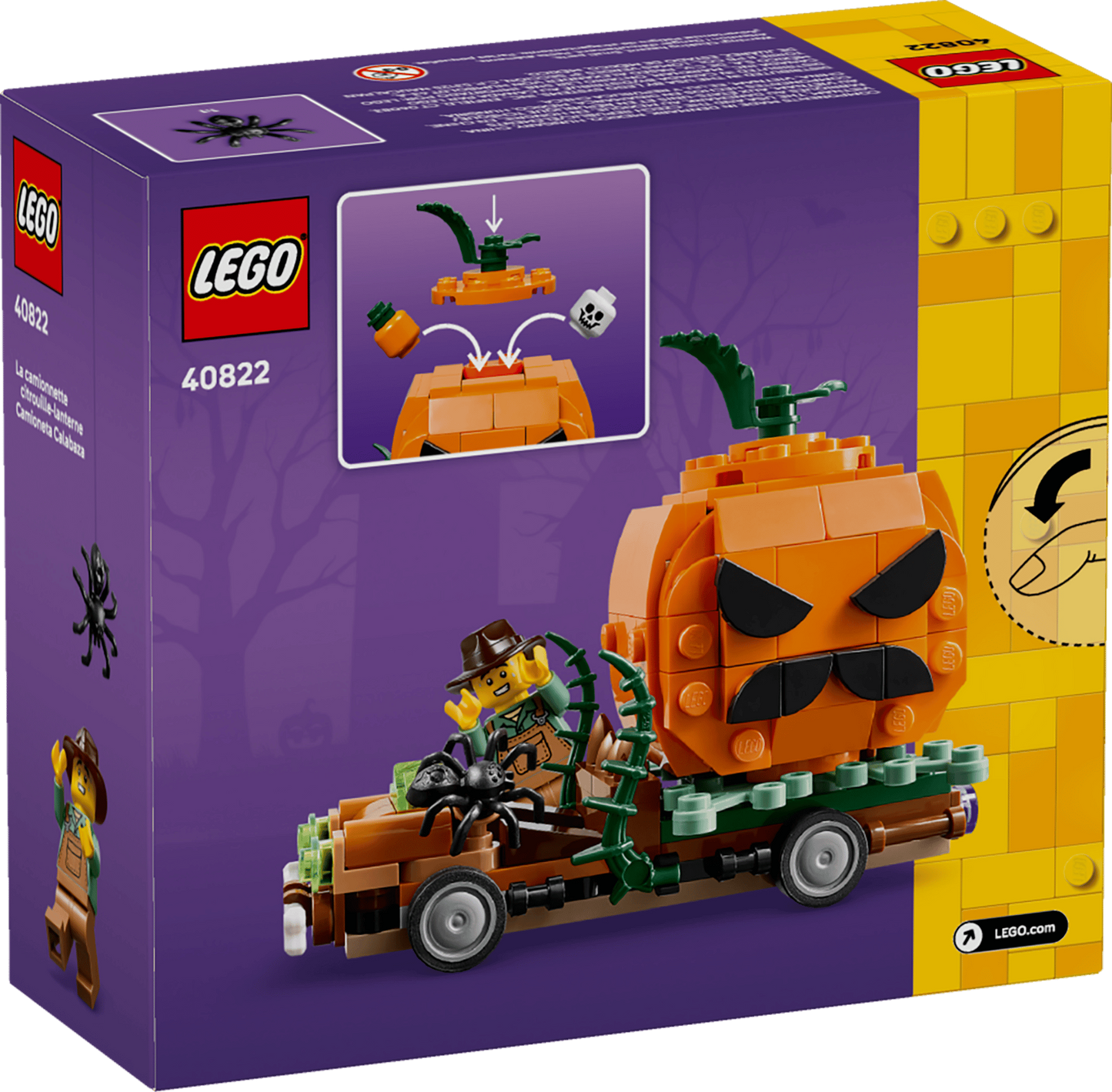 LEGO Classic - Jack-O Lantern Pickup Truck (40822)