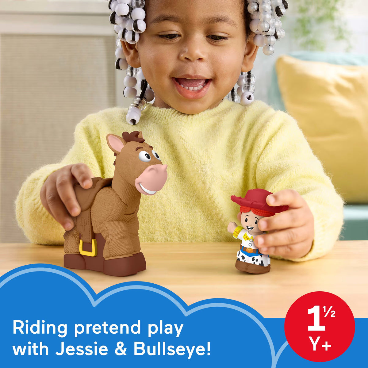 Fisher-Price - Little People-  Disney Pixar Toy Story - Bobbin’ Bullseye & Jessie