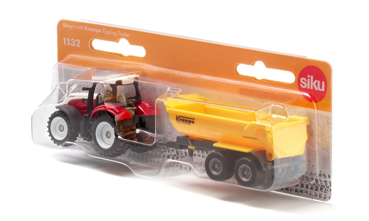 Siku - Steyr with Kampe Tipping Trailer