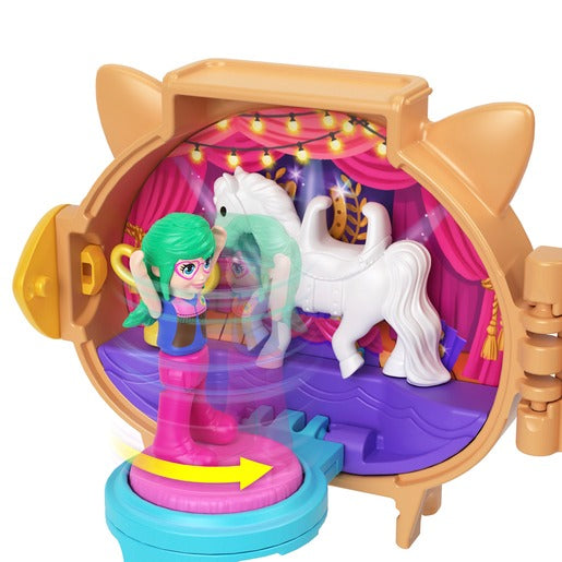 Polly Pocket - Pet Connects - Horse Playset