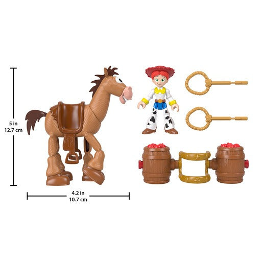 Toy Story 5 - Imaginext - Jessie and Bullseye Playset