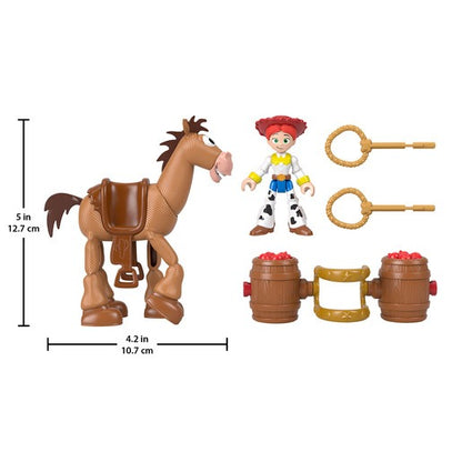Toy Story 5 - Imaginext - Jessie and Bullseye Playset