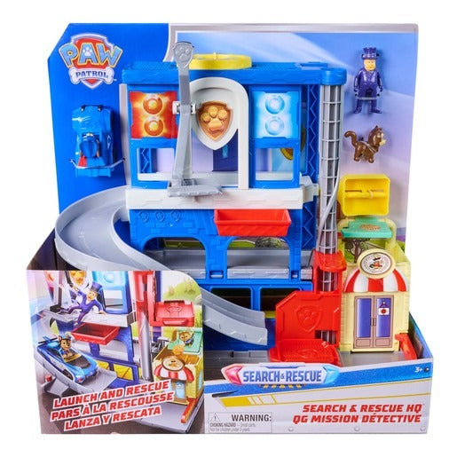 Paw Patrol - Search & Rescue Pup Squad HQ Playset