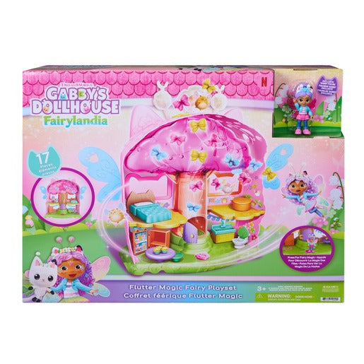 Gabby's Dollhouse - Flutter Magic Fairy Playset