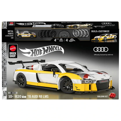 Mattel Brick Shop - Hot Wheels - 5 Audi R8 LMS