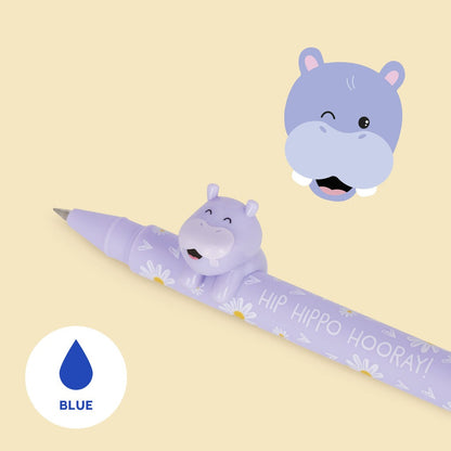 Legami - Lovely Friends - Gel Pen - Hippo