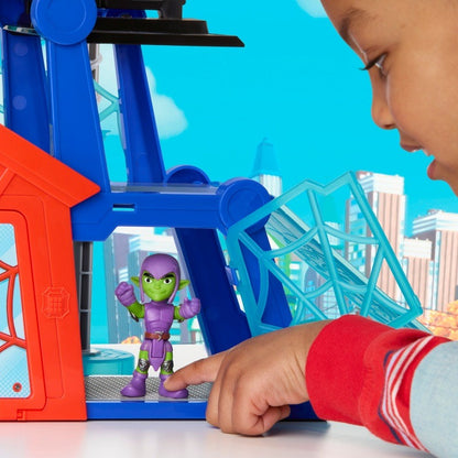 Spidey & His Amazing Friends - Rescue Web-Quarters Playset