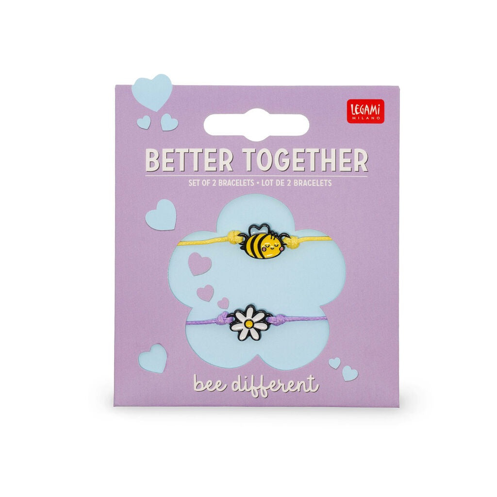 Legami - Set of 2 Bracelets - Bee