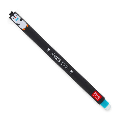 Legami - Erasable Gel Pen - Penguin