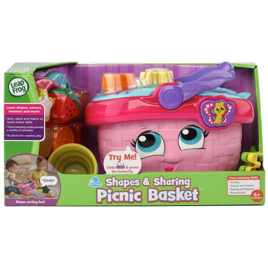 Leapfrog - Shapes & Sharing Picnic Basket