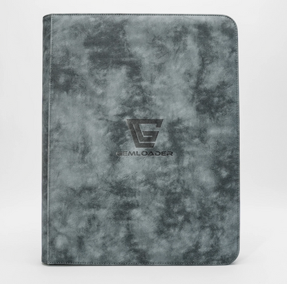 Gemloader - Premium 9 Pocket Toploader Binder - Grey