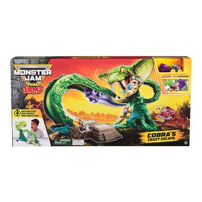 Monster Jam - Mini Jams - Cobras Crazy Escape Playset