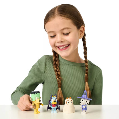 Bluey - Halloween Pack 4 Figures