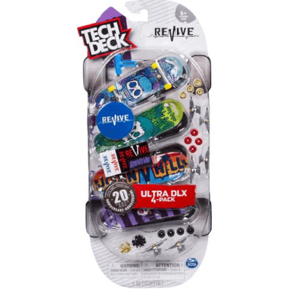 Tech Deck - Fingerboard 96mm 4-Pack (Assorted)