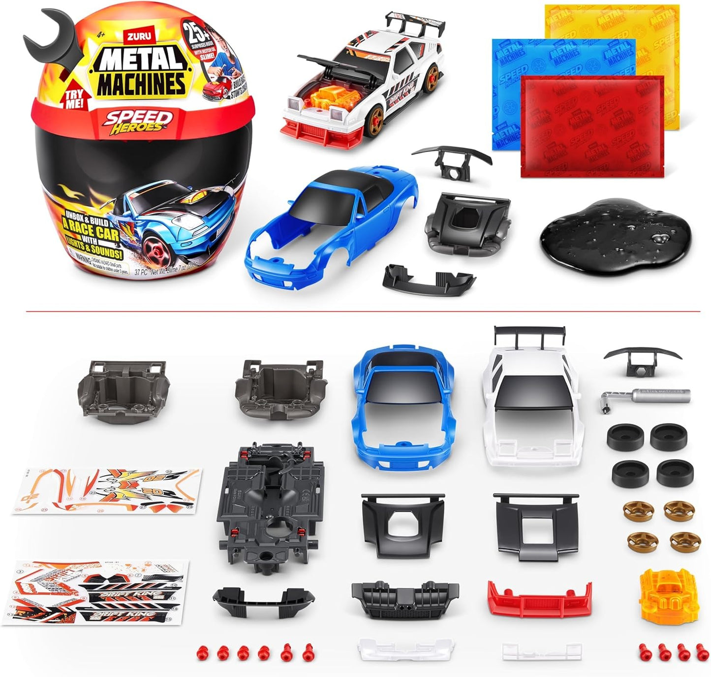 Metal Machines - Speed Heroes - Build Your Own Car
