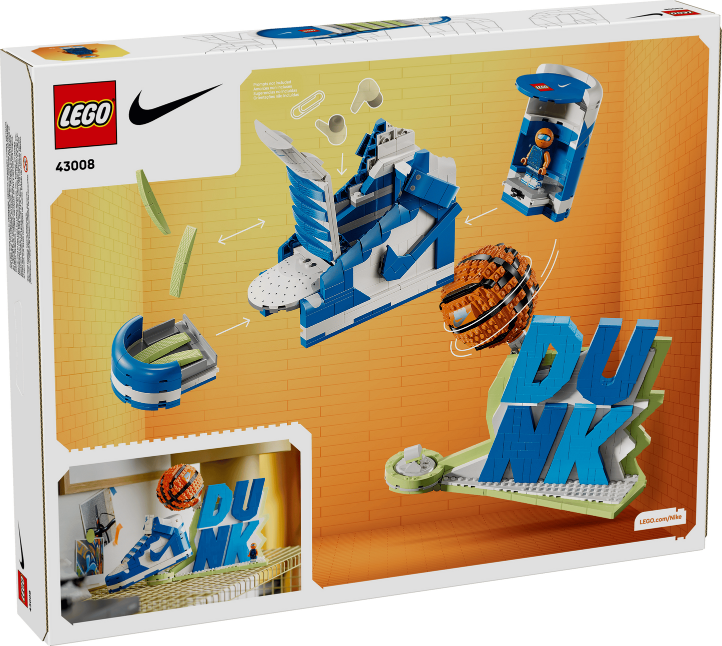 LEGO Editions - Nike Dunk (43008)