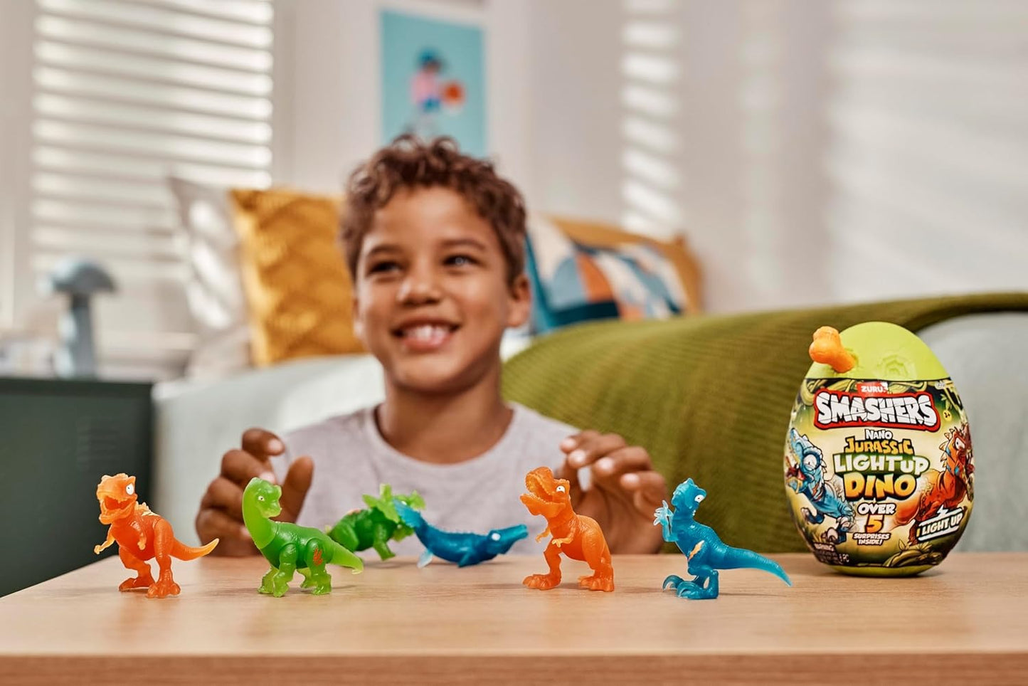 Smashers - Jurassic Light Up Nano Egg