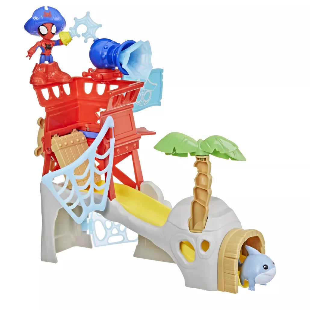 Spidey and His Amazing Friends - 3 in 1 Spidey Island Playset