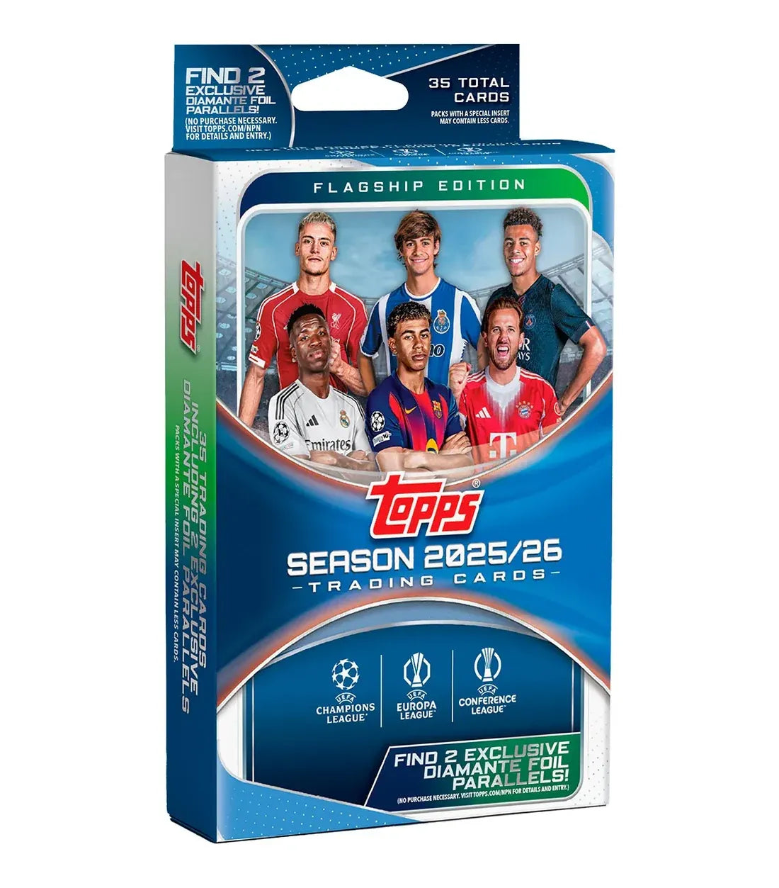 Topps UEFA Club Competitions - 2025-26 - Hanger Box