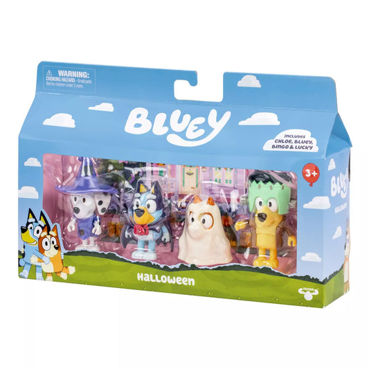 Bluey - Halloween Pack 4 Figures