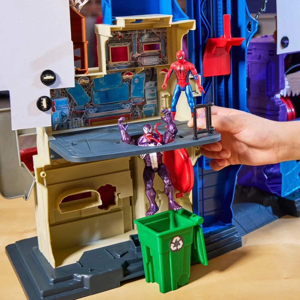 Spiderman - Venomversus - Web Slinging City Playset