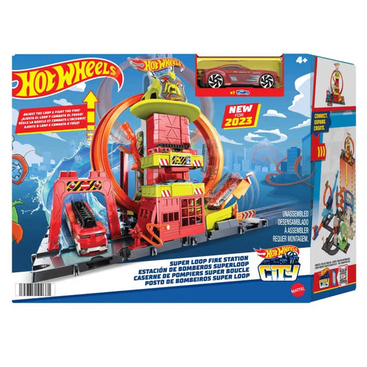 Hot Wheels - City Super Fire Station Playset