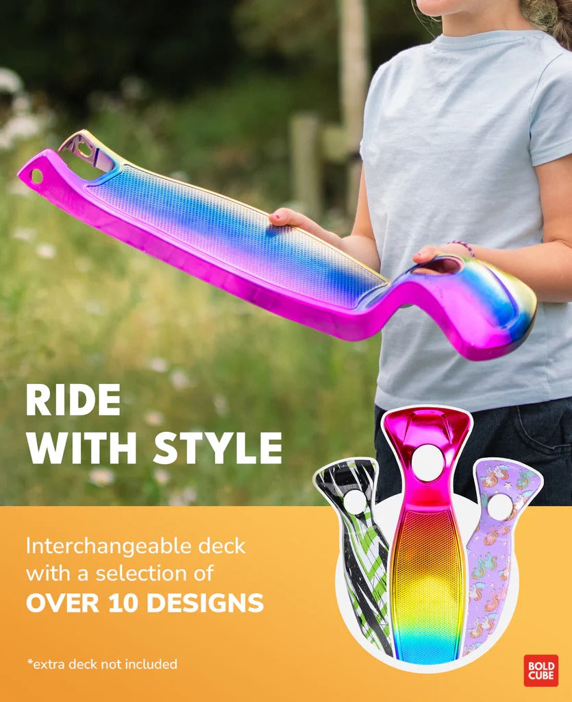 Boldcube - Big 3 Wheel Scooter - Crystal Rubix (5-10 Yrs)