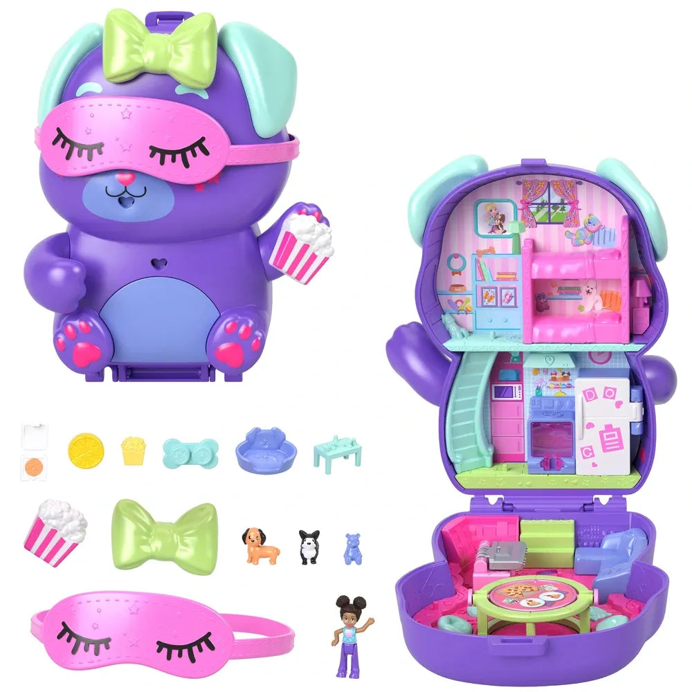 Polly Pocket - Sleepover Puppy Compact