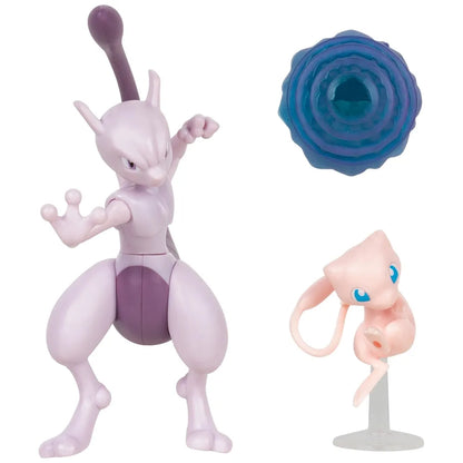 Pokemon - Mew & Mewtwo - Pack of 2 Figures