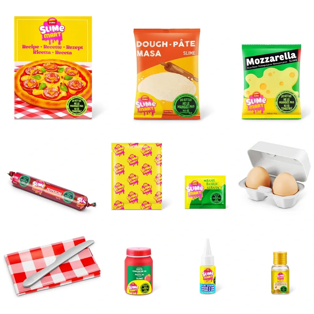 Slime Mart - Small Basket Pizza Set