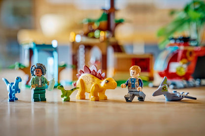 LEGO Jurassic World - Velociraptor, Stegosaurus & Pteranodon Rescue (77981)