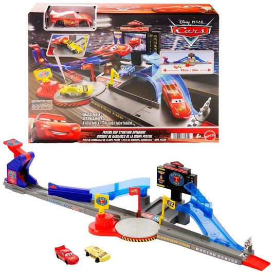 Disney and Pixar Cars - Piston Cup Stunting Speedway Playset