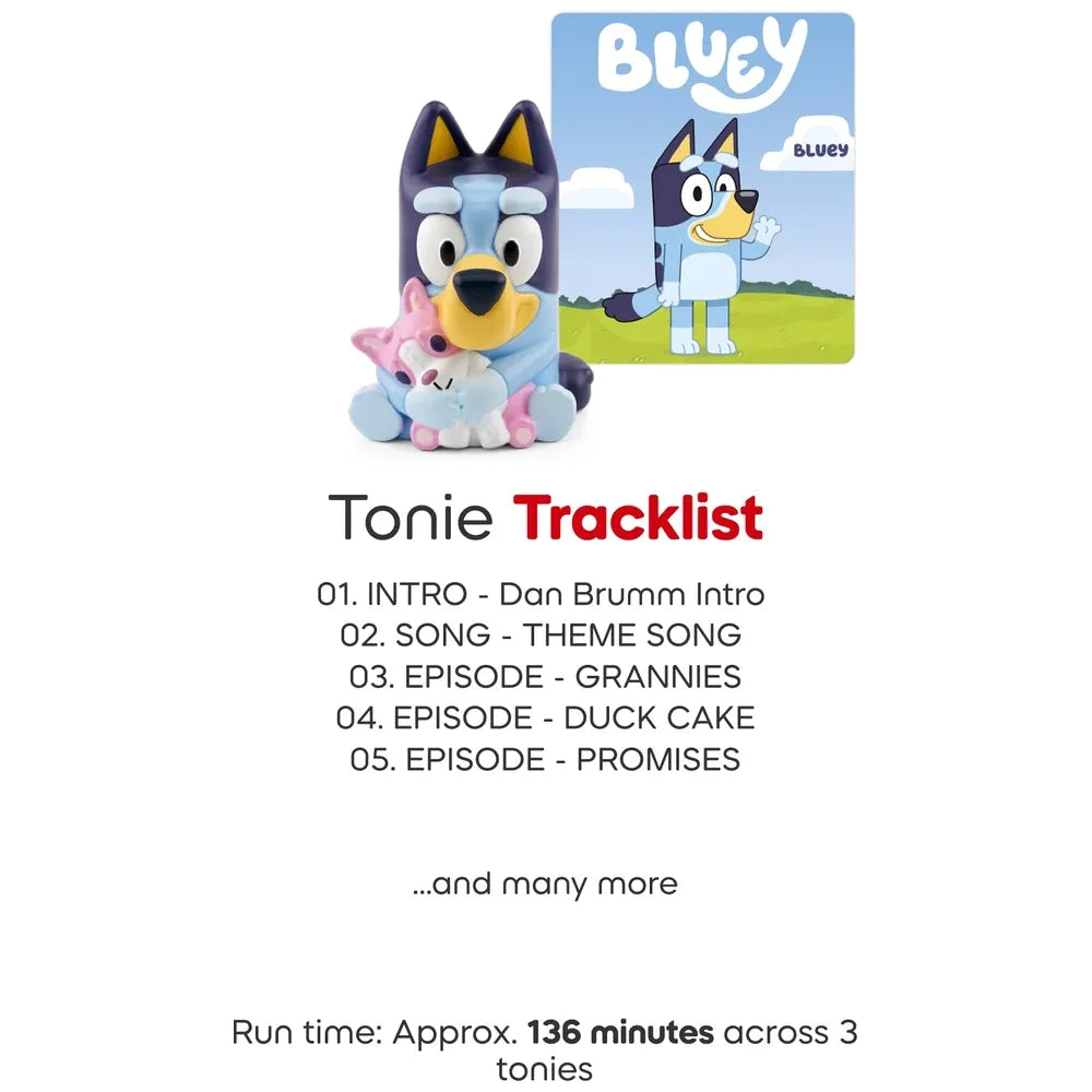 Tonies - Bluey, Bingo, Muffin (3 Multipack)