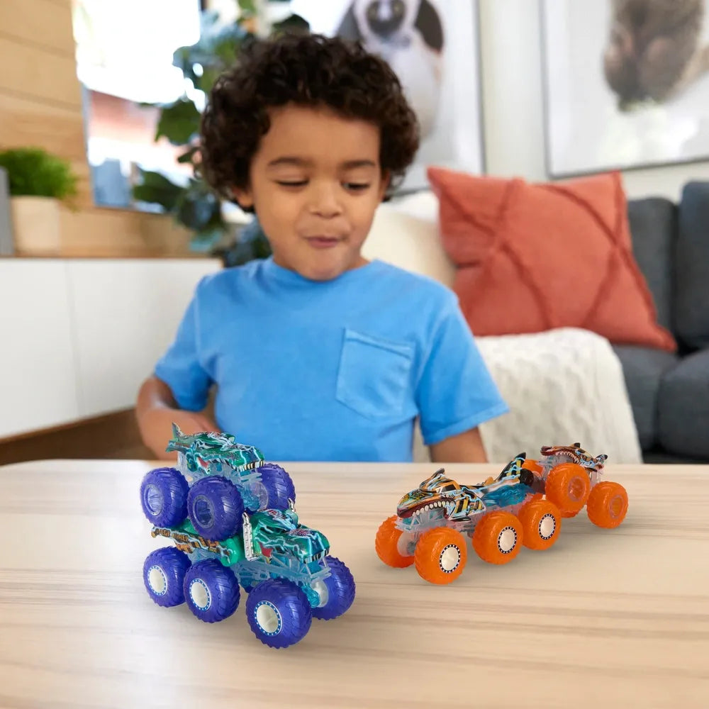 Hot Wheels - Monster Truck Power Smashers - Big Rig and Truck Multipack