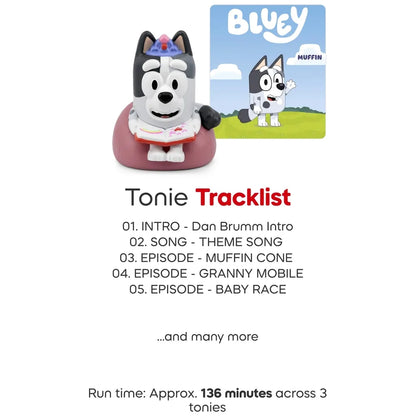 Tonies - Bluey, Bingo, Muffin (3 Multipack)