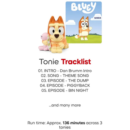 Tonies - Bluey, Bingo, Muffin (3 Multipack)