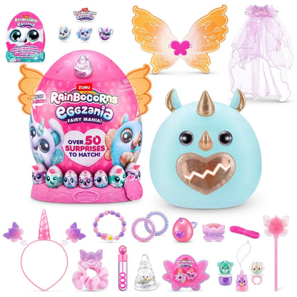 Rainbocorns - Eggzania Fairy Mania - Surprise Plush Egg