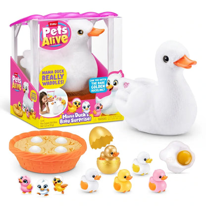 Pets Alive - Mama Duck & Baby Surprise Plush Set