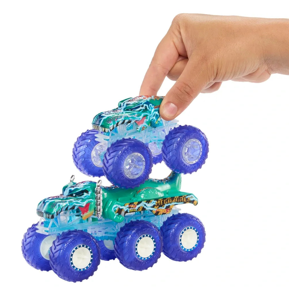 Hot Wheels - Monster Truck Power Smashers - Big Rig and Truck Multipack