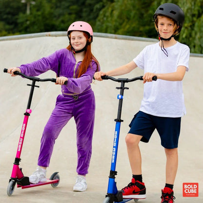 Boldcube - Deluxe 2 Wheel Scooter - Fucsia Pink (6-14 Yrs)
