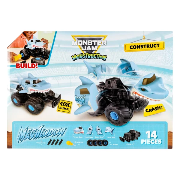 Monster Jam - Monstruction Construct - Megalodon Playset