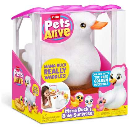 Pets Alive - Mama Duck & Baby Surprise Plush Set