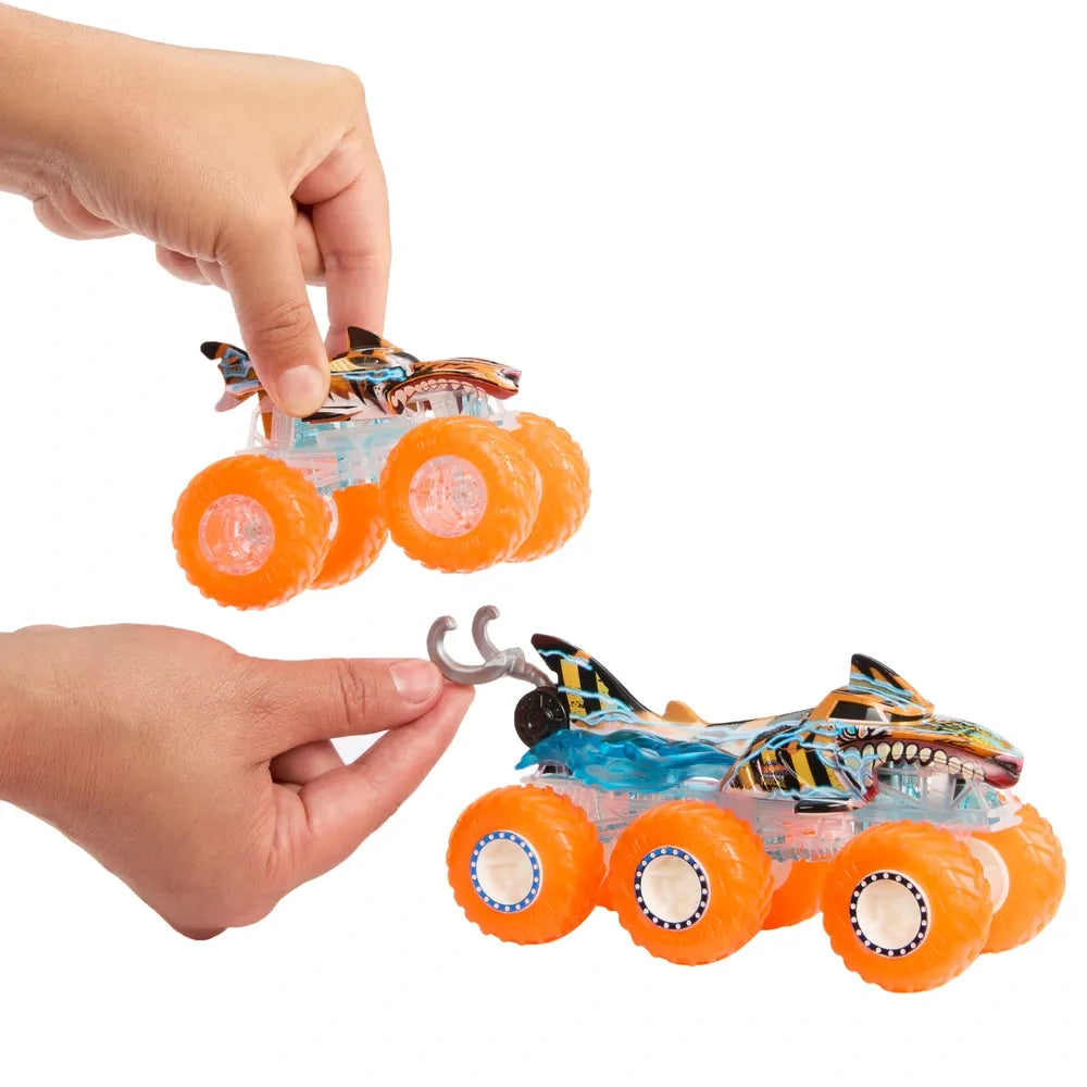 Hot Wheels - Monster Truck Power Smashers - Big Rig and Truck Multipack