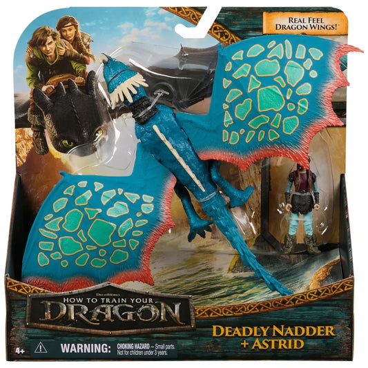 How to Train Your Dragon - Deadly Nadder & Astrid Set