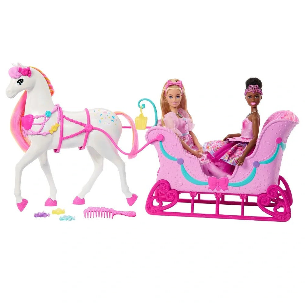 Barbie - In the Nutcracker - Land of Sweets Horse & Sled