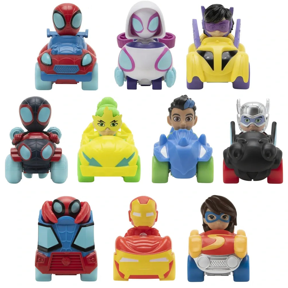 Spidey and His Amazing Friends -  Amazing Mini Cars - 10 pack