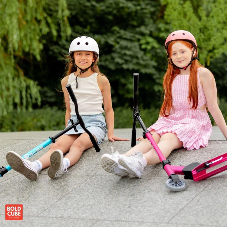 Boldcube - Deluxe 2 Wheel Scooter - Fucsia Pink (6-14 Yrs)