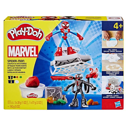 Play Doh - Spiderman Launch and Slice Battle Playset