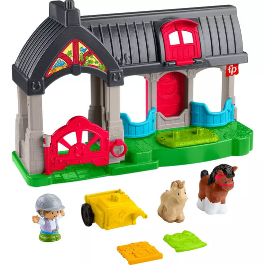 Fisher Price - Little People - Farm Stable Playset