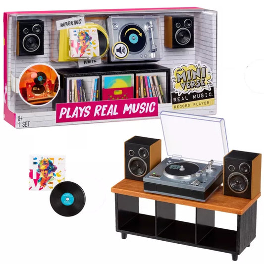 Miniverse - Real Music Record Turne Player disc